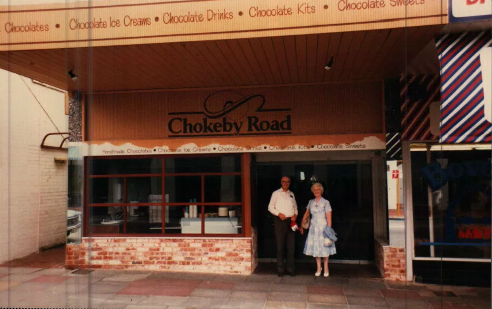 The original Chokeby Road chocolate shop, Perth — handmade chocolates, chocolate ice creams and chocolate kits